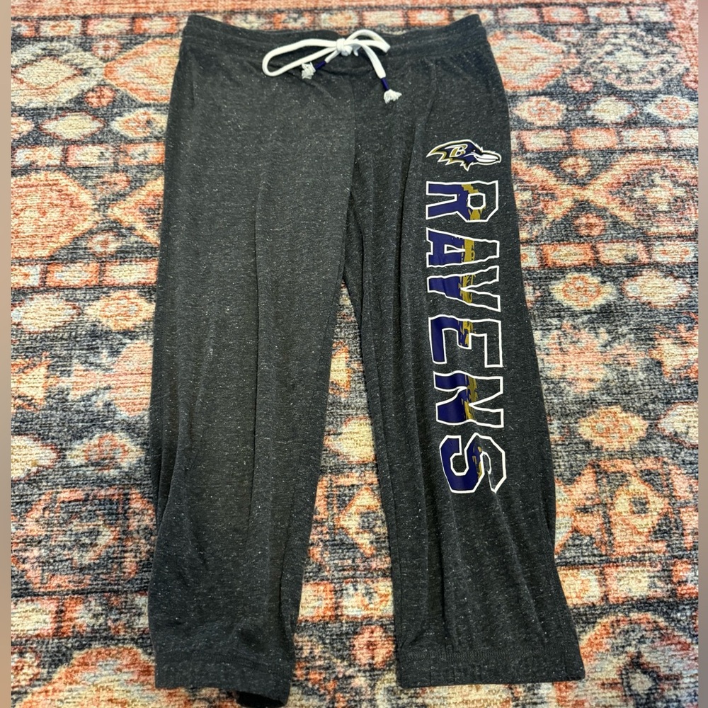 women’s nfl ravens sweatpants size medium